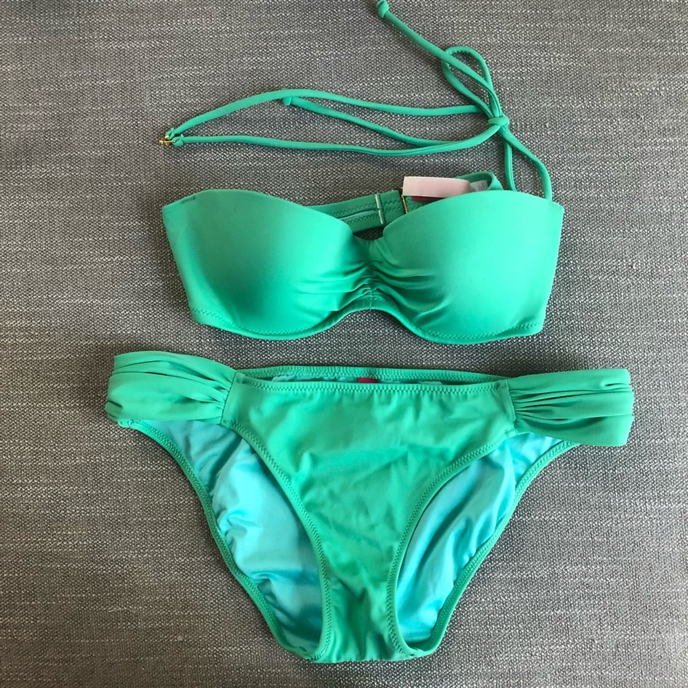 Victoria’s Secret seafoam green bikini 32 B
